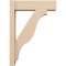 Ekena Millwork 6-in W x 20-in D x 28-in H Funston Block Rough Cedar Woodgrain TimberThane Outlooker, Primed Tan OUTUR060X20X28FST44RCPR - alternate 5